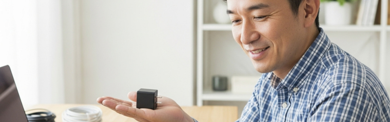 「ごちゃごちゃ」を解決!GaN充電器でデスクとカバンがスッキリ