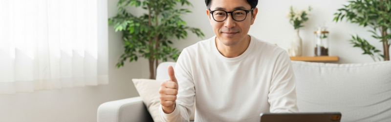 動画サブスクで損しない！知っておきたい3つの基本知識
基本知識を知ったことで選びやすくなったと感じている男性