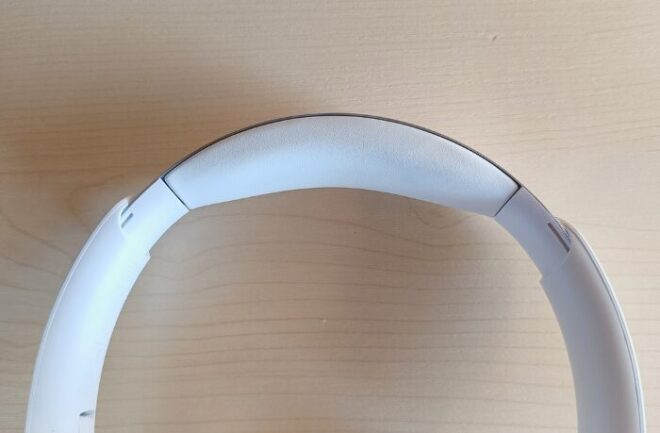 Space Q45の頭頂部に当たる部分も低反発クッションを使っている