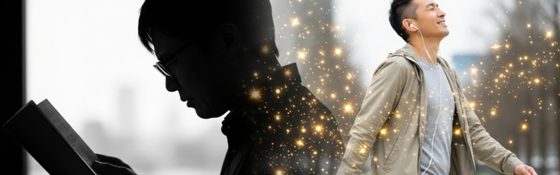 老眼?忙しい?その悩みで読書ができない人もAudibleなら解決できるかもしれません