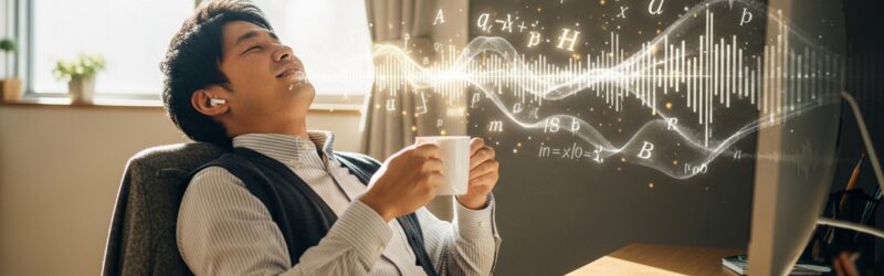 Audibleは情報のインプットを耳から気楽に行えるツールだからリラックスして読書を楽しんでいる