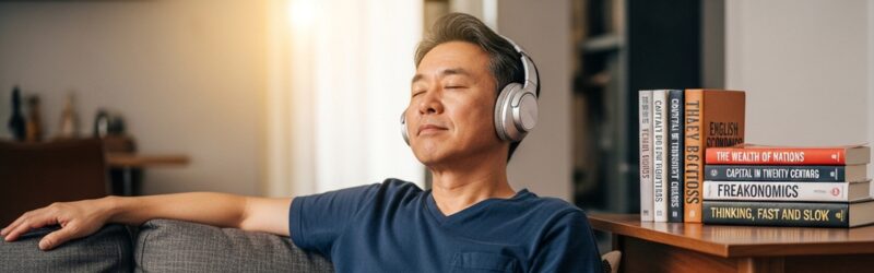 リラックスして無理なく聞ける倍速が効率的でおすすめの理由。