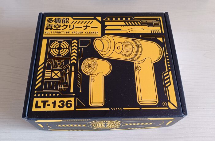 Svoko LT-136を購入し送付されてきた製品箱外観写真