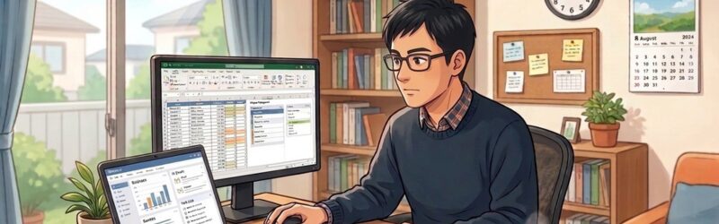 忙しくて読書をはじめとした情報収集に割く時間がとりにくいイラスト